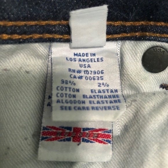 Hudson Straight Leg Jeans Medium Wash - Picture 5 of 7